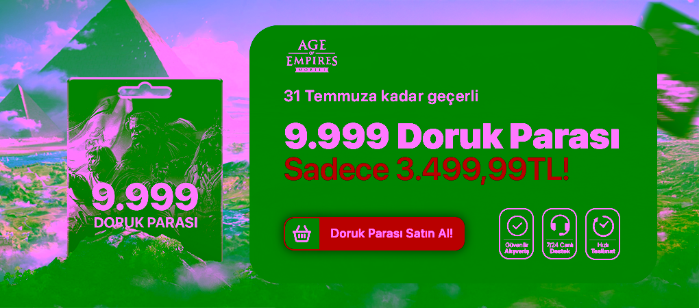 Age Of Empires Mobile Temmuz Kampanyası