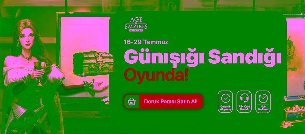 Age of Empires Gün Işığı Sandığı VioraGame ' de	