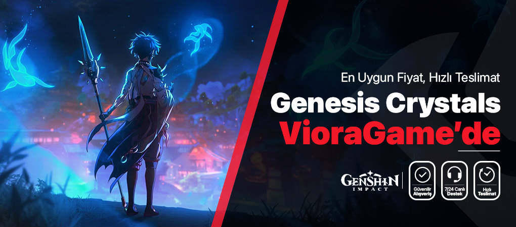 Genshın Impact Genesis Crystals VioraGame ' de	