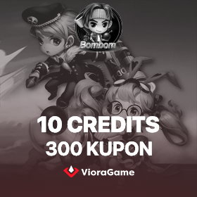 BomBom 10 Credits - 300 Kupon