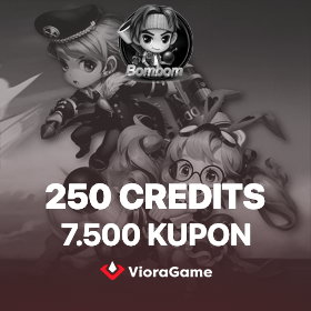 BomBom 250 Credits - 7500 Kupon