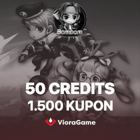 BomBom 50 Credits - 1500 Kupon