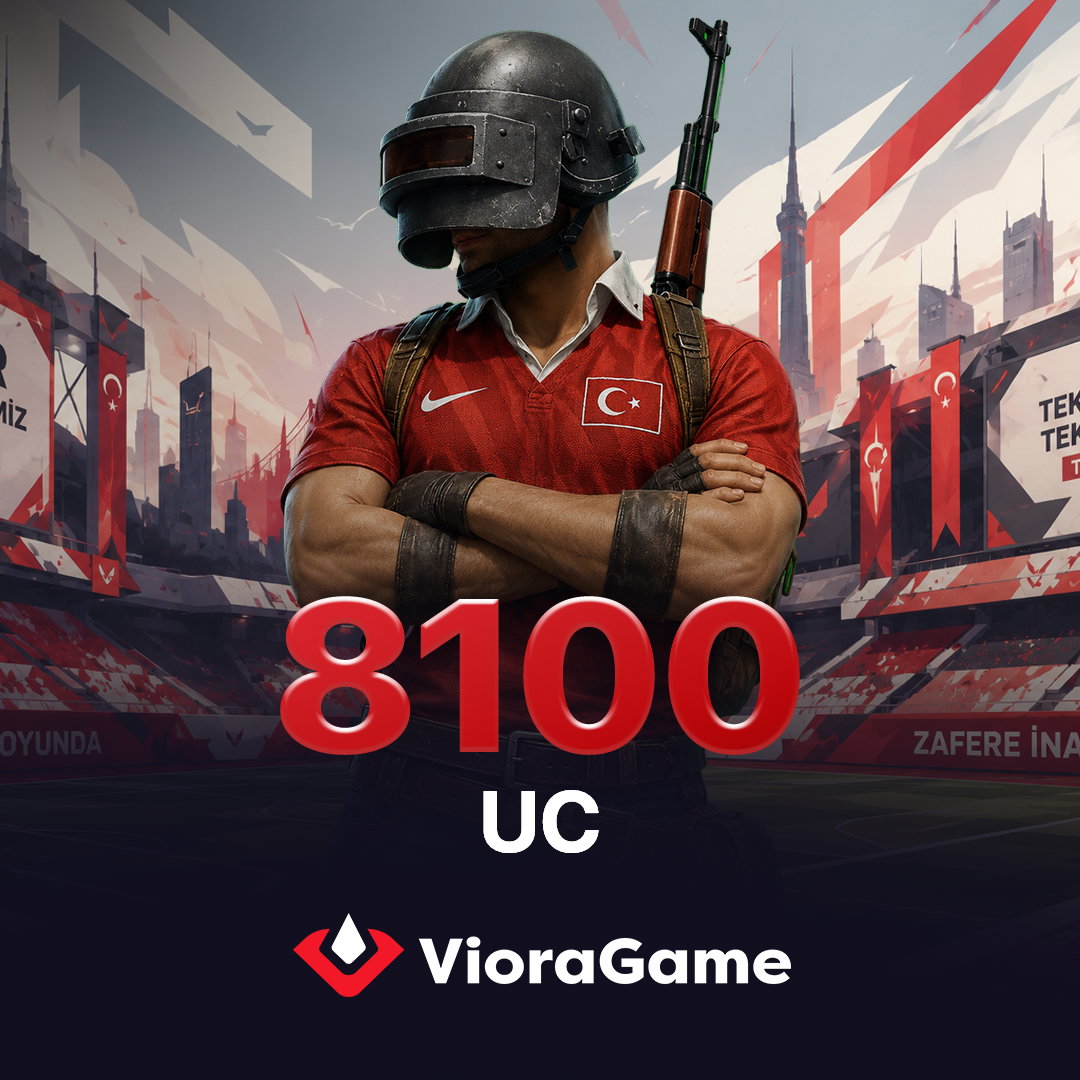 PUBG Mobile 8100 UC