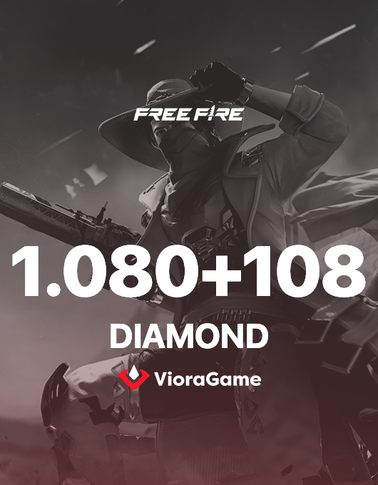 Free Fire 1080 + 108 Elmas (Global)