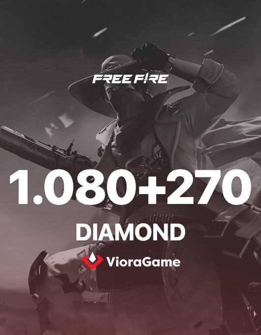 Free Fire 1080 + 270 Elmas (TR)