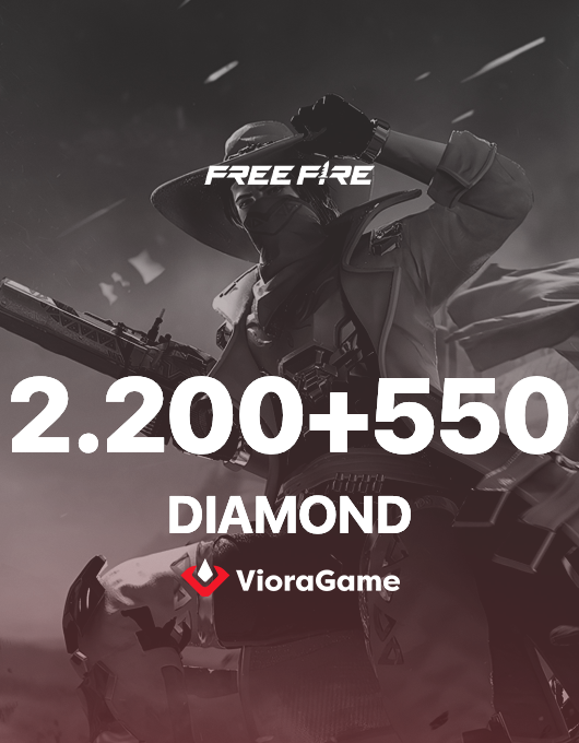 Free Fire 2200 + 550 Elmas (TR)