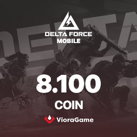 Garena Delta Force 8100 Delta Coin