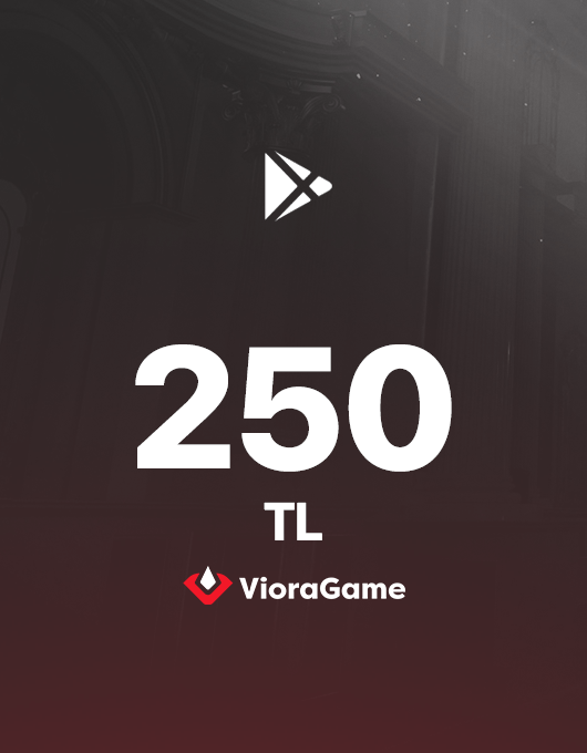 Google Play 250 TL Hediye Kartı