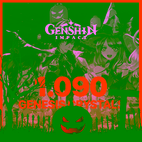 Genshin Impact 1.090 Genesis Crystals