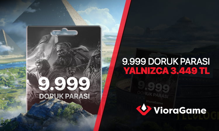 Sınırlı Süreli Fırsat! 9999 Doruk Parası Sadece 3.449,99 TL – 31 Temmuz’a Kadar VioraGame’de!