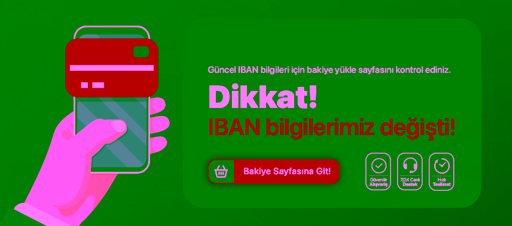 iban değişikliği