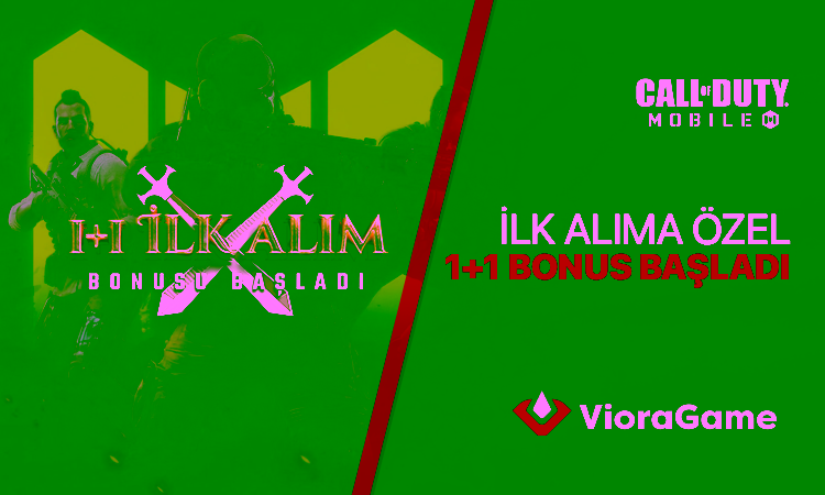 Call of Duty Mobile’da 1+1 CP Bonusu! İlk Satın Alımda %100 Bonus Fırsatı