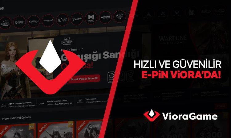 Hızlı ve Güvenilir E-Pin Ürünleri VioraGame’de!