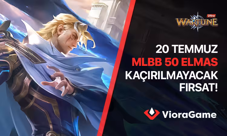 20 Temmuz MLBB 50 Elmas Promosyonu: Kaçırılmayacak Fırsat!