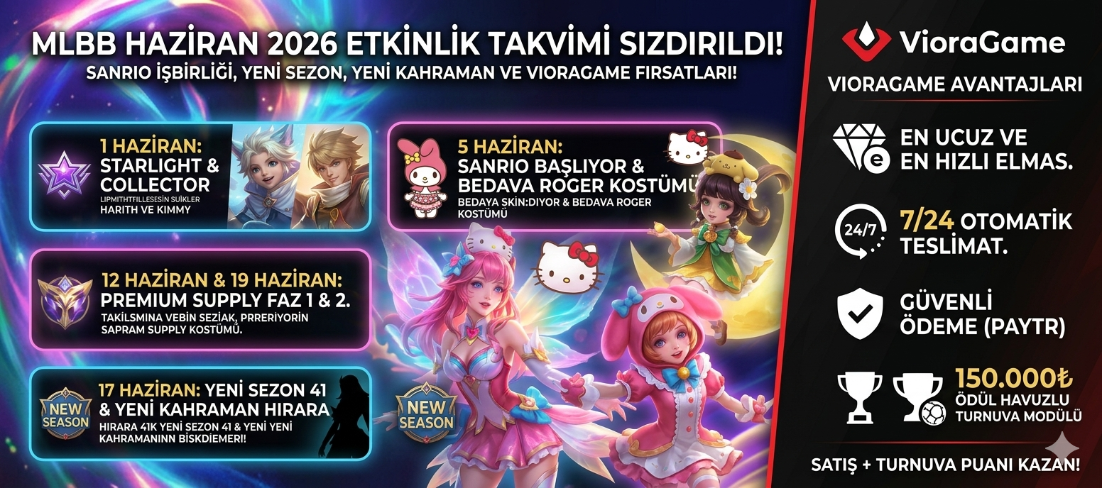 Mobile Legends Haziran 2026 Etkinlik Takvimi Sızdırıldı