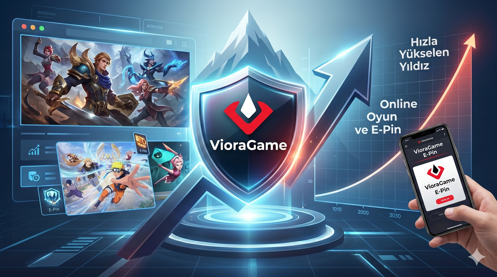 VioraGame Epin Sektöründe Zirveye Koşuyor!