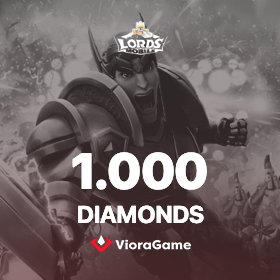 Lords Mobile 1000 Elmas