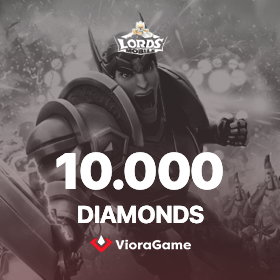Lords Mobile 10000 Elmas