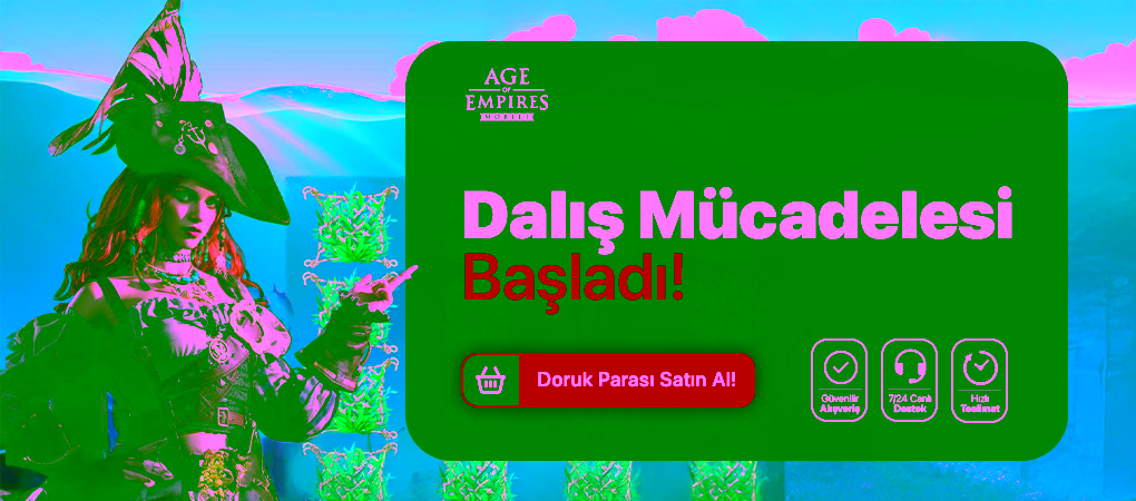 Age Of Empires Dalış Etkinliği!