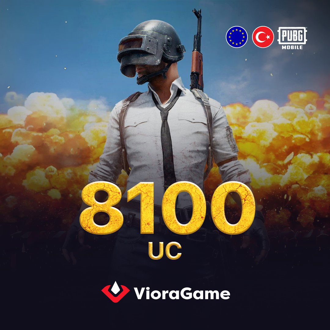 PUBG Mobile 8100 UC